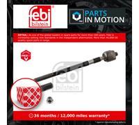 Steering tie rod Front Axle Left 37715 FEBI BILSTEIN for FORD FIESTA V FUSION