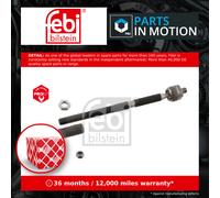 Steering Rod Assembly fits FORD FOCUS 2.5 Left 05 to 12 1377655 1377655S1 Febi