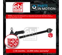 Steering Rod Assembly fits FORD C-MAX Mk2, Mk2 TDCi Left 1.0 1.6 1.6D 2.0D Febi