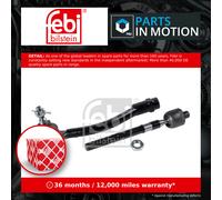 Steering Rod Assembly fits KIA RIO Mk3 1.2 Right 11 to 17 G4LA 565400U500 Febi