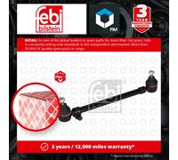 Steering Rod Assembly fits MERCEDES 190 W201 2.3 84 to 93 A2013301203 Febi New