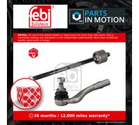 Steering Rod Assembly fits MERCEDES C350 Left 3.5 3.0D 2007 on 2043300903 Febi