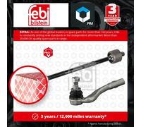 Tie Rod Assembly Front Axle Left Febi Bilstein 40140 - OE Matching Quality