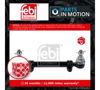 Steering Rod Assembly fits MERCEDES MB100 W631 2.0D 88 to 96 A6313300503 Febi