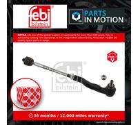 Steering Rod Assembly fits MERCEDES VIANO W639 3.5 Right 2007 on M272.978 Febi