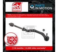 Steering Rod Assembly fits MINI COUPE COOPER R58 Right 1.6 2.0D 10 to 15 Febi