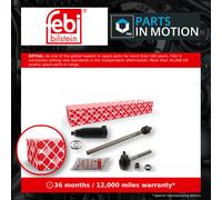 febi bilstein 38997 Tie Rod with steering boot set, pack of one, Black
