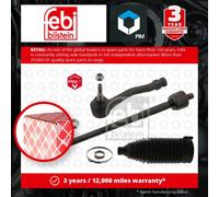 febi bilstein 44924 Tie Rod with steering boot set, pack of one
