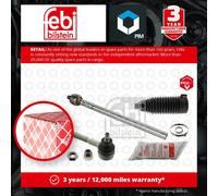 Tie Rod Inc Steering Boot Set Fits Peugeot 307 Citroen C4 II Febi 39042