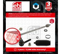 Steering Rod Assembly fits CITROEN BERLINGO Left 96 to 11 KFX(TU3JP) 3812C0 Febi