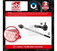 Steering Rod Assembly fits RENAULT CLIO Mk3 1.4 Right 05 to 12 K4J780 7701475841