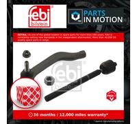 Steering Rod Assembly fits RENAULT MASTER Mk3 2.3D Left 2010 on 485206730R Febi