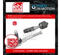 Steering Rod Assembly fits SEAT EXEO 3R 2.0D 08 to 13 8E0419801E 8E0422821C Febi