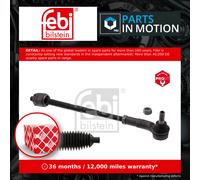 Steering Rod Assembly fits SEAT TOLEDO KG, KG3 Right 12 to 19 6R0423804 Febi New