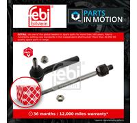 Front Left Tie Rod Inc Tie Rod End & Lock Nut Fits Vauxhall Astra Zaf Febi 43727
