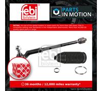 Steering Rod Assembly fits VOLVO S60 MK2 Left 10 to 18 30776255 30776255S4 Febi