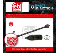 Front Tie Rod Inc Tie Rod End Boot & Additional Parts Fits Mercedes B Febi 38013