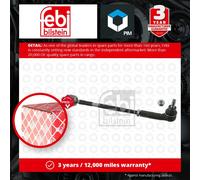 Steering Rod Assembly fits VW LUPO Mk1 1.0 Right 98 to 05 6N0422804C VOLKSWAGEN