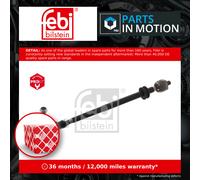 Steering Rod Assembly fits VW TRANSPORTER Mk1 1.1 50 to 62 M5 251419803 Febi New