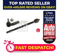 Steering Rod Assembly fits VW PASSAT 1.6D Left 09 to 14 CAYC WHT000785 Febi New