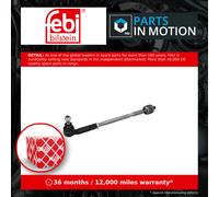 febi bilstein 15988 Tie Rod with end fitting, pack of one