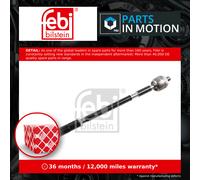 febi bilstein 15988 Tie Rod with end fitting, pack of one