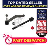 febi bilstein 43687 Tie Rod with end fitting, nut and lock nut, pack of one