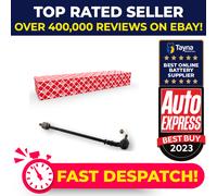 Steering Rod Assembly fits VW CORRADO 53I 2.9 Right 91 to 95 ABV 1H0422804B Febi