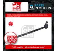 Steering Rod Assembly fits VW LT 281-363 2.7D Right 75 to 80 CG 281415802 Febi