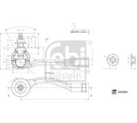 FEBI BILSTEIN 184966 Track rod end