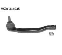 Steering rod end VKDY 316035 SKF for RENAULT MEGANE III Coupe MEGANE CC FLUENCE