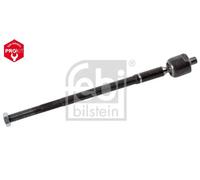 febi bilstein 43188 Inner Tie Rod without tie rod end, with nut and locking plate, pack of one