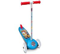 STAMP PA450045 PAW Patrol Steering Scooter 3 Wheels, Blue-RED-Yellow, Adjustable