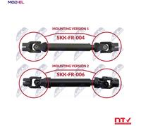 Fits NTY SKK-FR-004 STEERING COLUMN SHAFT