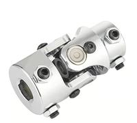 Steering Shaft U Joint, 3/4 DD X 1''DD U Joint, Universal Joint,3/4 U Joint,Steering Shaft Coupler 3/4, Automotive Replacement Universal Joints,3/4 DD U Joint, 35 Degree Chrome Accsoe