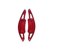 Steering Shifter Extensions For 3 For Axela For CX-30 2020 2021 2pcs Aluminum Car Shift Paddles Steering Wheel Paddles Extension(Red)