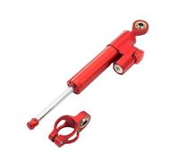Steering stabilizer For Ya&ma&ha For R1 2002-2018 For R6 2006-20 Steering Stabilizer Damper Mounting Bracket Motorcycle Damper Bracket(Red-A)