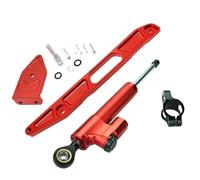 Steering stabilizer For Ya&ma&ha For XJR1300 1998-2015 Motorcycle Steering Stabilizer Damper Bracket Mounting(Red-A)