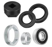 Steering Stem Bearing Seal Holder Nut & Tool Kit for Yamaha Banshee Grizzly Raptor Big Bear Warrior Wolverine YFZ450 Kodiak Bruin Timberwolf 350 400 450 550 600 660 700