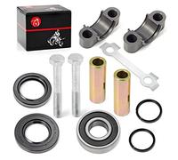 Steering Stem Bushing Seal Collar Bolt Bearing Oil Seal Kit for Yamaha Banshee Blaster Grizzly Raptor Warrior YFM 80 125 200 250 350 400 450 550 600 660 700 YFZ 450 1UY-23812-00-00 93112-31011-00