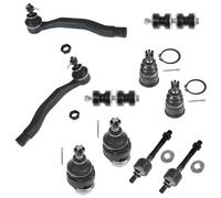 Steering & Suspension Kit Set of 10 Front Left Right Kit for Acura CL Honda Accord Odyssey