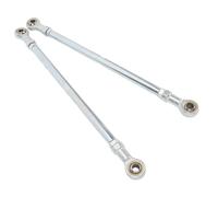Steering Tie Rod Kit 295mm 8mm Steering Tie Rod Kit High Strength Long Lasting for Go Kart ATV Racing Cart