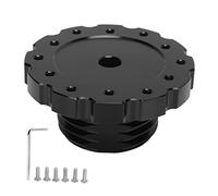 Steering Wheel Adapter, PCD 73mm Black Aluminum Alloy Replacement for Thrustmaster T300 T500 - Precise Fit, Durable Material, Easy Installation for Racing Simulation