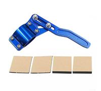 Steering Wheel Aluminium Turn Signal Lever Extender Rod Fits Diameter from 18mm to 28mm Adjustable Position Up 30mm to 100mm Suitable for Most Cars (blue)