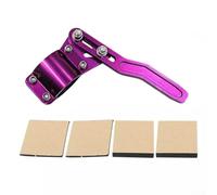 Steering Wheel Aluminium Turn Signal Lever Extender Rod Fits Diameter from 18mm to 28mm Adjustable Position Up 30mm to 100mm Suitable for Most Cars (purple)