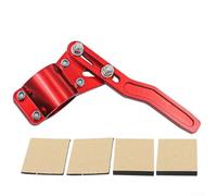 Steering Wheel Aluminium Turn Signal Lever Extender Rod Fits Diameter from 18mm to 28mm Adjustable Position Up 30mm to 100mm Suitable for Most Cars (red)