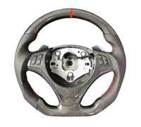 Steering wheel assembly Compatible With BMW For E84 E83 E87 E88 E89 E90 E92 E93 Car With Paddle Shift Holes Carbon Fiber Steering Wheel Accessories(With Paddles - A)