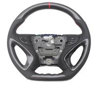 Steering wheel assembly Compatible With Hyundai For Sonata 2011 2012 2013 2014 Car Accessories With PU Carbon Fiber Steering Wheel Assembly Replacement(Style B)
