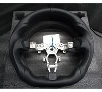 Steering wheel assembly Compatible With Nissan For 370z 2008 2009 2010 2011 2012 2013 2014 2015 2016 2017 2018 2019 Car Accessories PU Steering Wheel(Black)