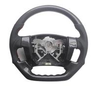 Steering wheel assembly Compatible With Toyota For Mark X 2004 2005 2006 2007 2008 2009 Car PU Carbon Fiber Steering Wheel Replacement Accessories